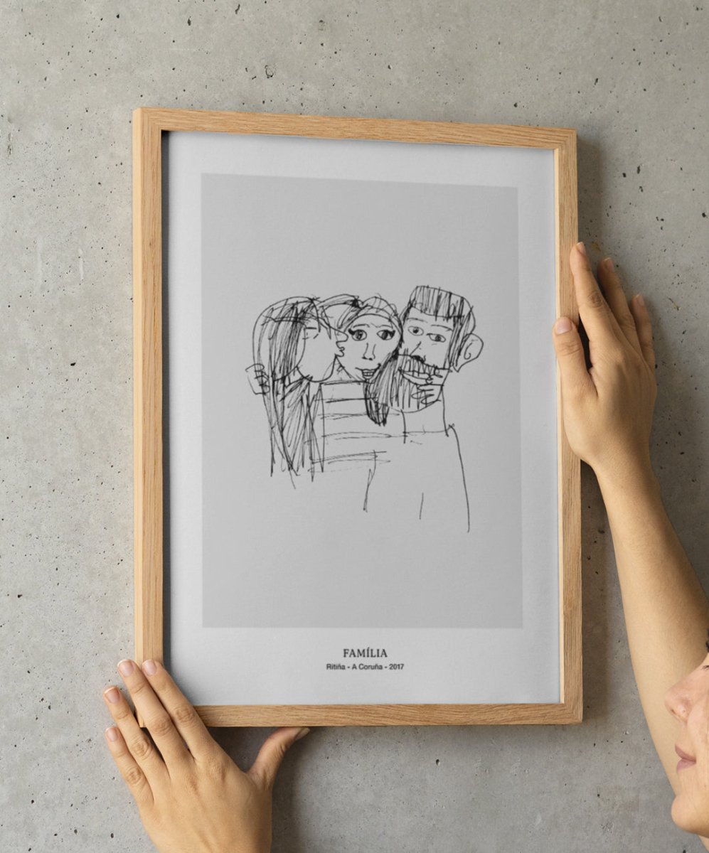 Every child is an artist - Ilustrações Personalizadas Catita illustrations