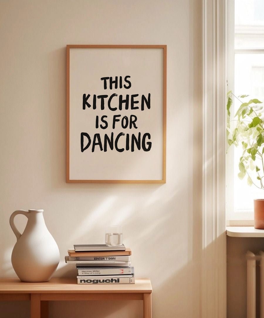 This Kitchen is for dancing - Posters Catita illustrations