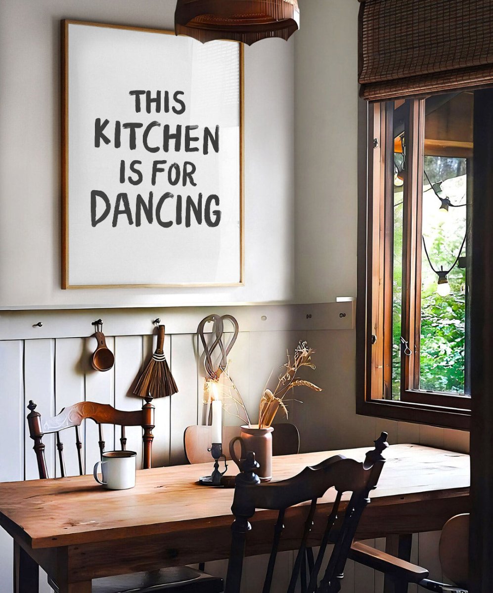 This Kitchen is for dancing - Posters Catita illustrations