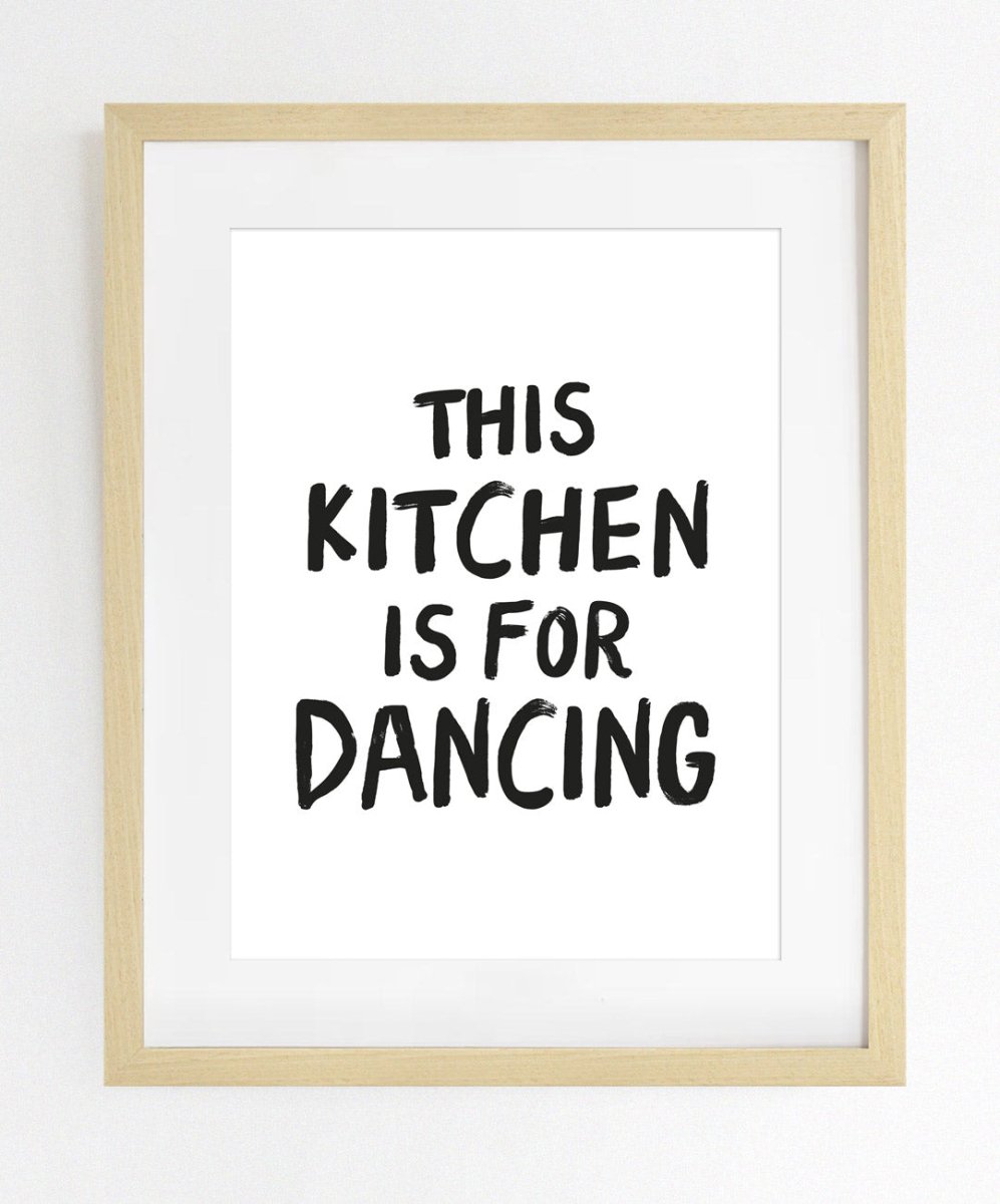 This Kitchen is for dancing - Posters Catita illustrations