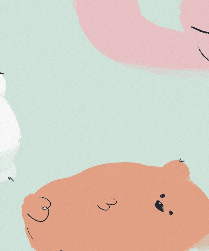 Familia de morsas - Posters Catita illustrations