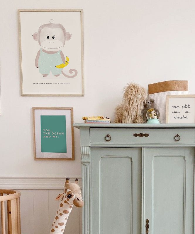 Macaquinho Sorridente - Posters Catita illustrations