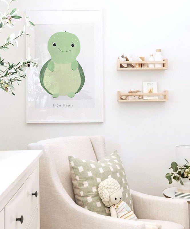 Tartaruga Lenta - Posters Catita illustrations