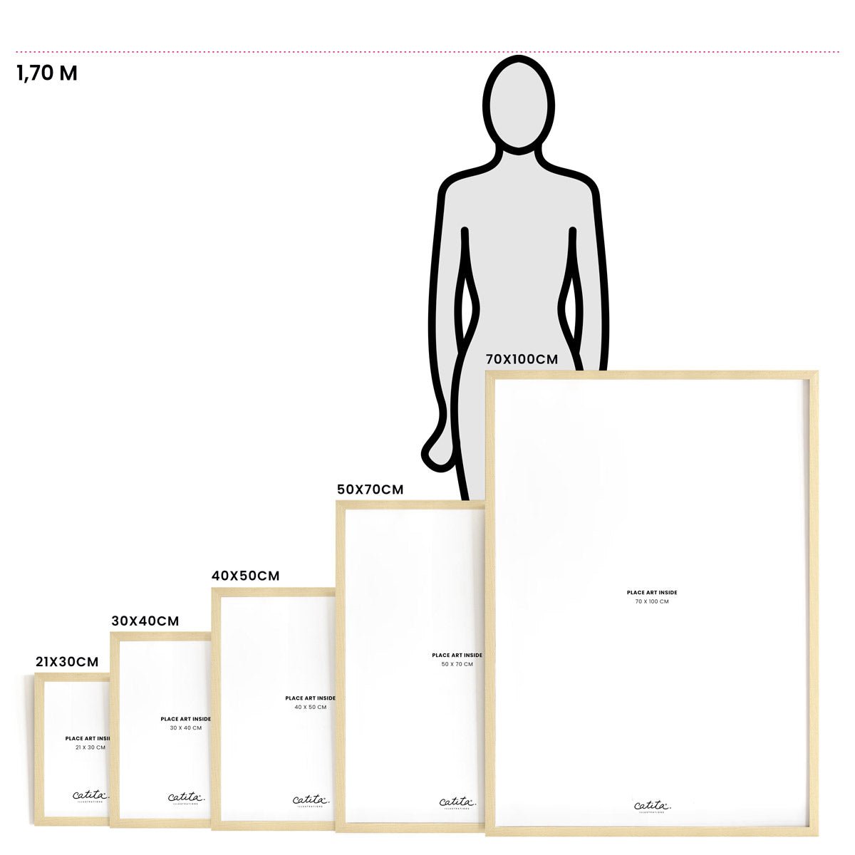 Emoldurar Poster - Extras Catita illustrations