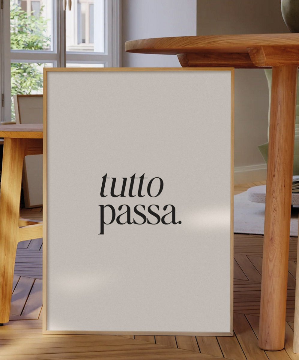 Tutto passa - Posters Catita illustrations